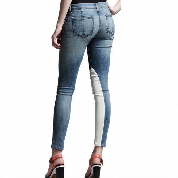 RAG & bone jean Jodhpur Legging Perforated Leather - Picture 1 of 11